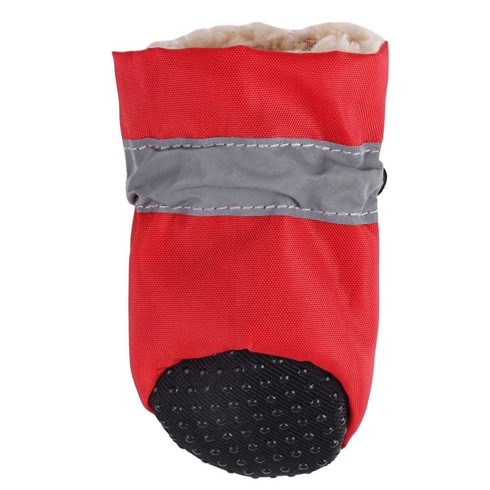 4Pcs/Set Dog Outdoor Boots, Pet Dog Socks, Puppy Outdoor Indoor Boots Slip Pet Dog Shoes Boots Pet Dog Socks Dog Socks Soft Cotton Padded Black Animals & Pet Supplies > Pet Supplies > Dog Supplies > Dog Apparel Betued   