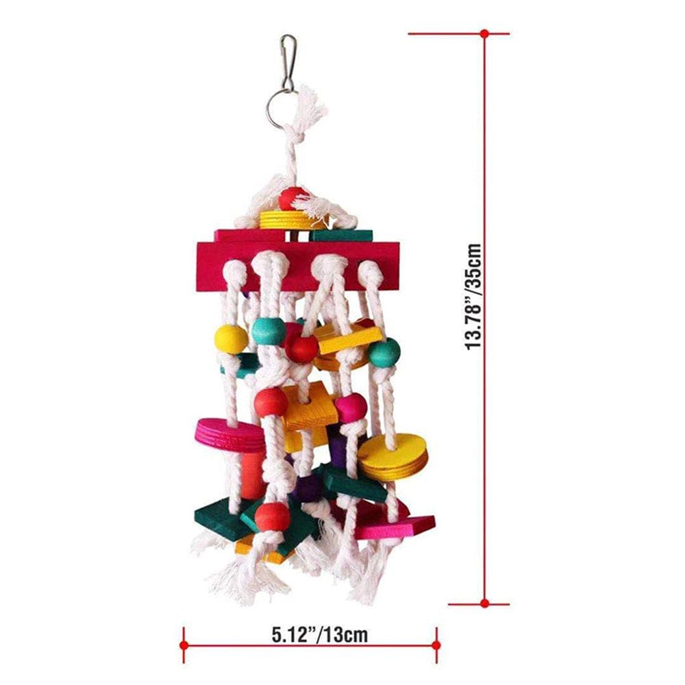 4Piece Parrot Toys, Gnawing Toys, Macaws, African Grey Parrots and Various Parrot Bird Cage Accessories, Parrot Cage Toys Animals & Pet Supplies > Pet Supplies > Bird Supplies > Bird Cage Accessories Laidan   