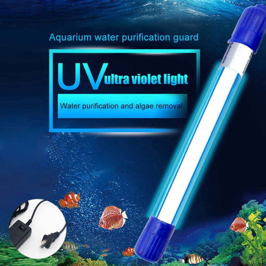5/7/9/11/13W UV Disinfection Lamp Water Sterilization Light for Aquarium Fish Tank US Animals & Pet Supplies > Pet Supplies > Fish Supplies > Aquarium Lighting CN US  
