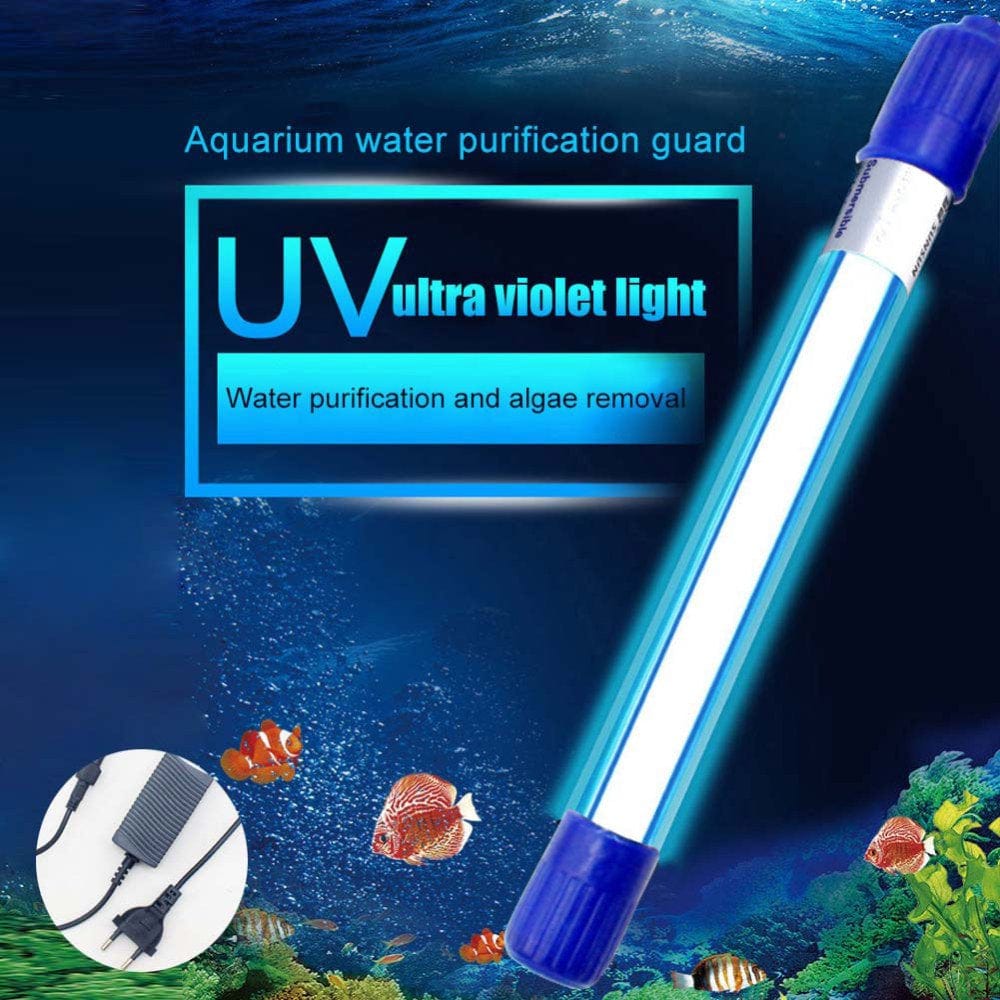5/7/9/11/13W UV Disinfection Lamp Water Sterilization Light for Aquarium Fish Tank US Animals & Pet Supplies > Pet Supplies > Fish Supplies > Aquarium Lighting CN EU  
