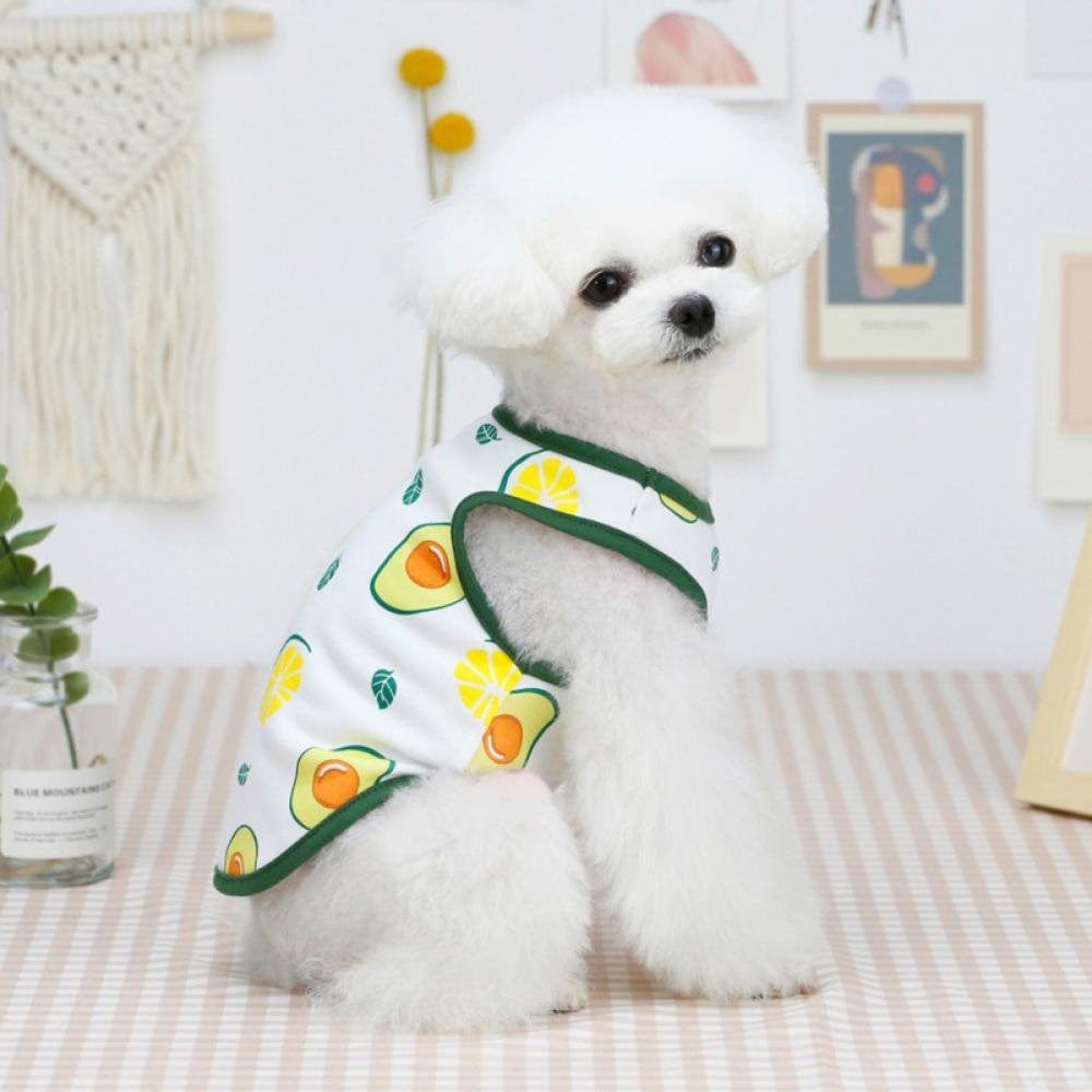 5 Pack Small Medium Dogs Shirts Breathable Dog T-Shirts Soft Tank Top Sleeveless Vest Dog Tee Shirt Dog Apparel Great for Summer Lemon Watermelon Strawberry Pattern Animals & Pet Supplies > Pet Supplies > Dog Supplies > Dog Apparel Amazing Fashion Decoration   