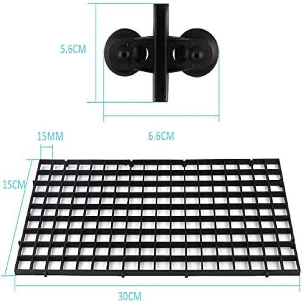 5 Pcs Fish Tank Divider, Aquarium Filter with 10 Pieces Sucker Clips (30 * 15CM) Animals & Pet Supplies > Pet Supplies > Fish Supplies > Aquarium Filters guichangkai   