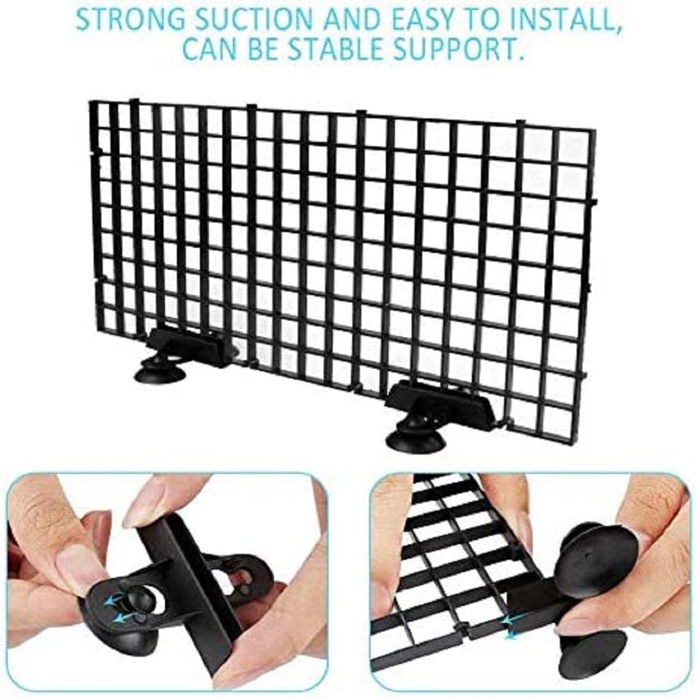5 Pcs Fish Tank Divider, Aquarium Filter with 10 Pieces Sucker Clips (30 * 15CM) Animals & Pet Supplies > Pet Supplies > Fish Supplies > Aquarium Filters guichangkai   