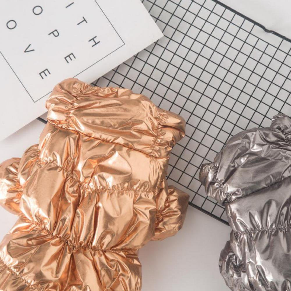 JANDEL Winter Puppy Dog Coats for Small Dogs,Cute Warm Fleece Padded Pet Clothes Apparel Clothing for Chihuahua Poodles French Bulldog Pomeranian Animals & Pet Supplies > Pet Supplies > Dog Supplies > Dog Apparel JANDEL   