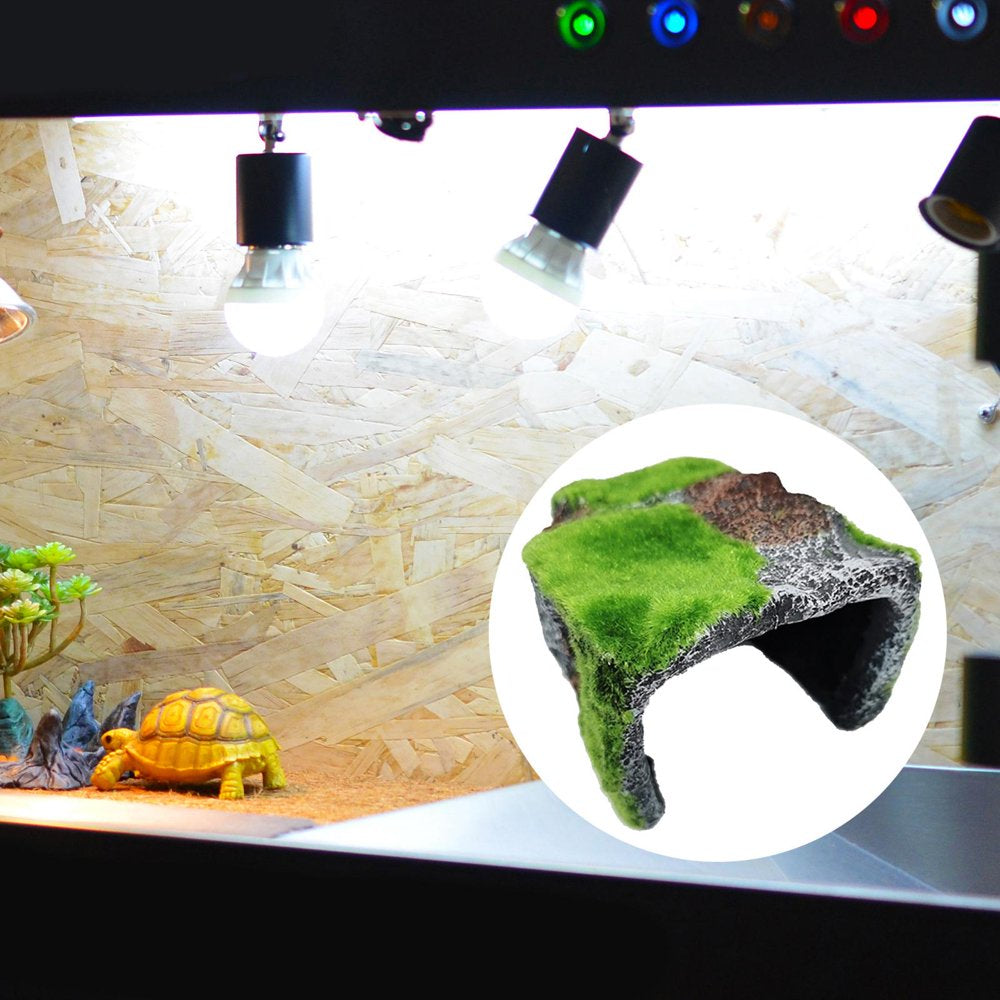 Reptile Hiding Cave Resin Material Natural Hideout for Reptiles