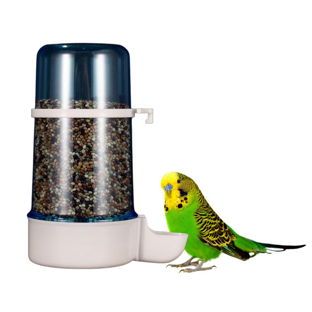 Julam Automatic Bird Feeder Bird Waterer Food Feeder Drinking Bottle Birds Drinker Bird Cage Accessories Drinking Bottle Container for Pigeon Quail Lovebirds Parrot Make Feeding Birds Easy Robust Animals & Pet Supplies > Pet Supplies > Bird Supplies > Bird Cage Accessories Julam   