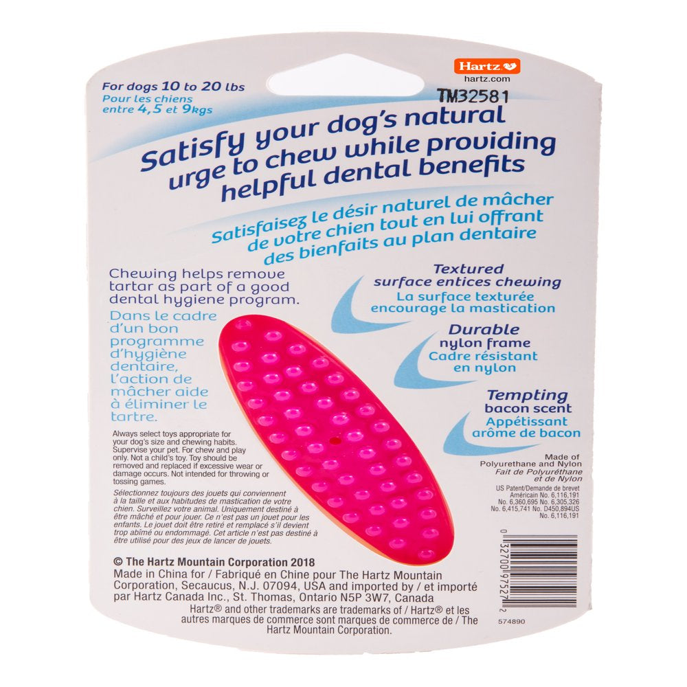 Hartz Chew 'N Clean Tuff Bone Dog Chew Toy, Small, Color May Vary Animals & Pet Supplies > Pet Supplies > Dog Supplies > Dog Toys Hartz Mountain Corp   