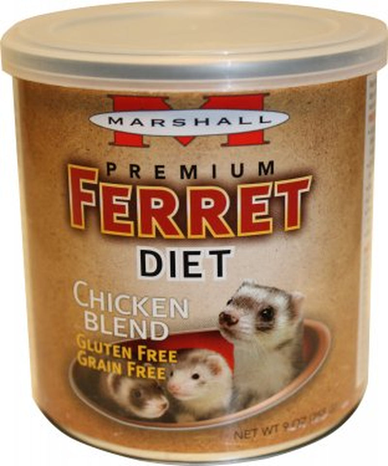 Marshall Pet Prod-Food FD-430 9 Oz Premium Chicken Blend Ferret Diet