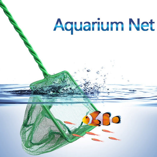 KUNPENG 4Inch Aquarium Net Fish Tank Net Fine Mesh Fish Catch Net with Plastic Animals & Pet Supplies > Pet Supplies > Fish Supplies > Aquarium Fish Nets KUNPENG   