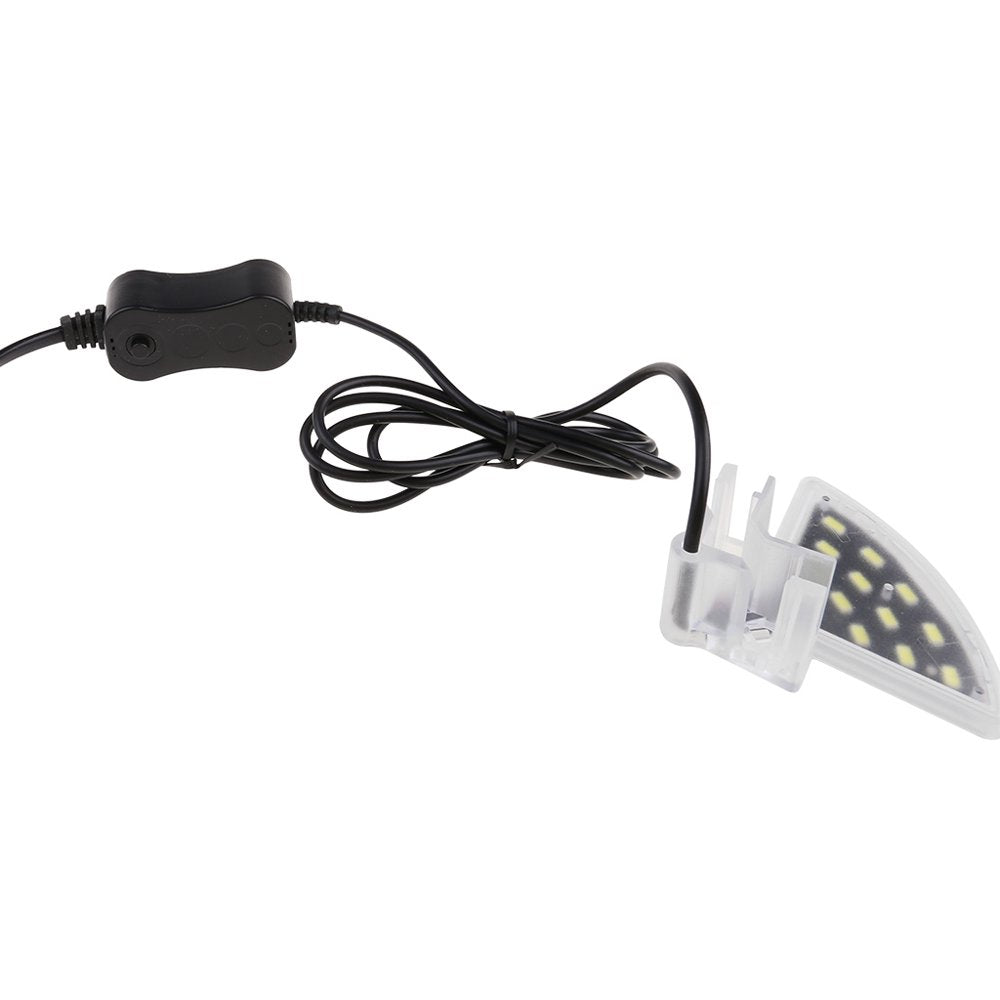 EU 100-240V LED Clip-On Fish Tank Aquarium Lighting Bulb White Light Animals & Pet Supplies > Pet Supplies > Fish Supplies > Aquarium Lighting unahtinr   