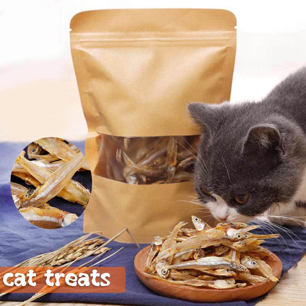 50G All-Natural Cat Snacks Nutritional Freshwater Dehydrated Fish Cat Treats Animals & Pet Supplies > Pet Supplies > Cat Supplies > Cat Treats Talent   