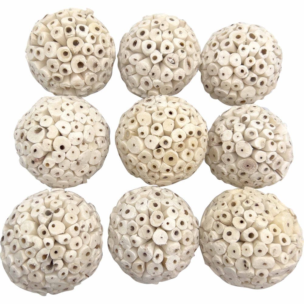 5109 Pk3 Mega 4 Inch Sola Ball M&M Bird Toys - Three Huge Natural Shredding Foraging Bird Toys Animals & Pet Supplies > Pet Supplies > Bird Supplies > Bird Toys M&M Bird Toys 3.2 inch Ball 9 