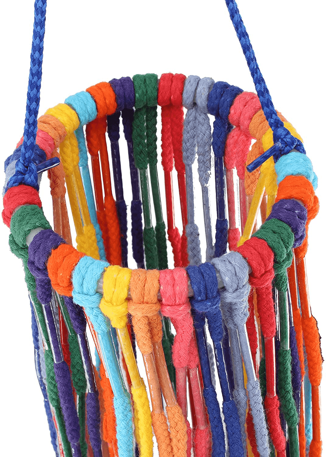 51213 Large Aglet Heaven Bonka Bird Toys Cotton Colorful Parrot Quaker Macaw African Grey Cockatoo Animals & Pet Supplies > Pet Supplies > Bird Supplies > Bird Toys Bonka Bird Toys   