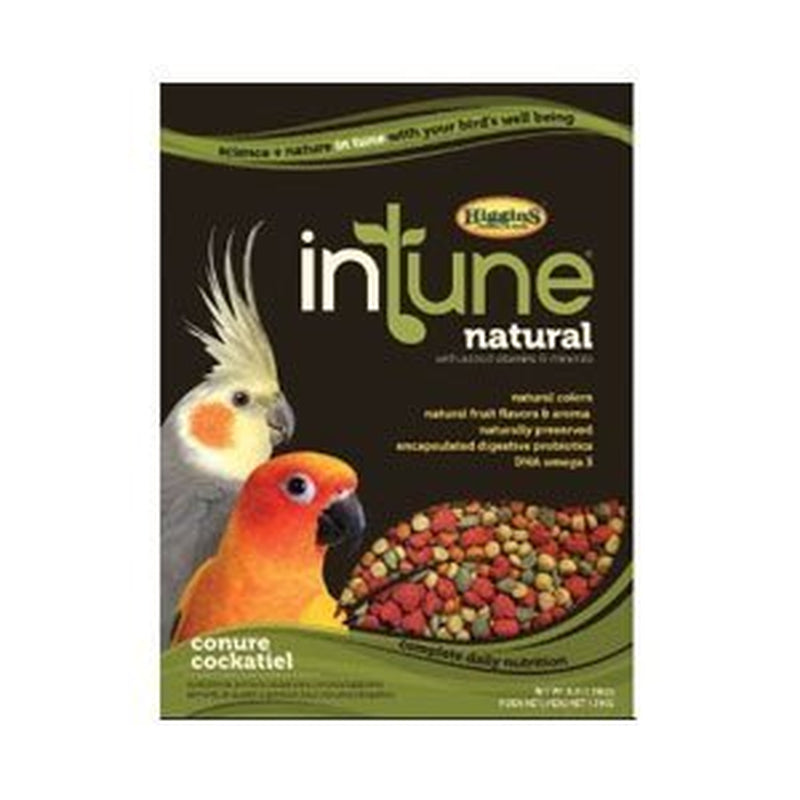 Higgins Intune Natural Conure &Amp; Cockatiel Bird Food, 18 Lb Animals & Pet Supplies > Pet Supplies > Bird Supplies > Bird Food HIGGINS GROUP   