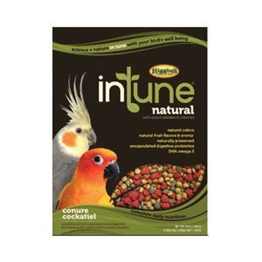 Higgins Intune Natural Conure &Amp; Cockatiel Bird Food, 18 Lb Animals & Pet Supplies > Pet Supplies > Bird Supplies > Bird Food HIGGINS GROUP   