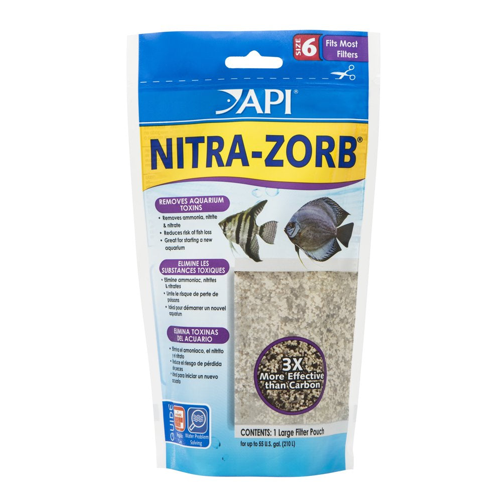API Nitra-Zorb Size 6, Aquarium Canister Filter Filtration Pouch, 1-Count Animals & Pet Supplies > Pet Supplies > Fish Supplies > Aquarium Filters Mars Fishcare   