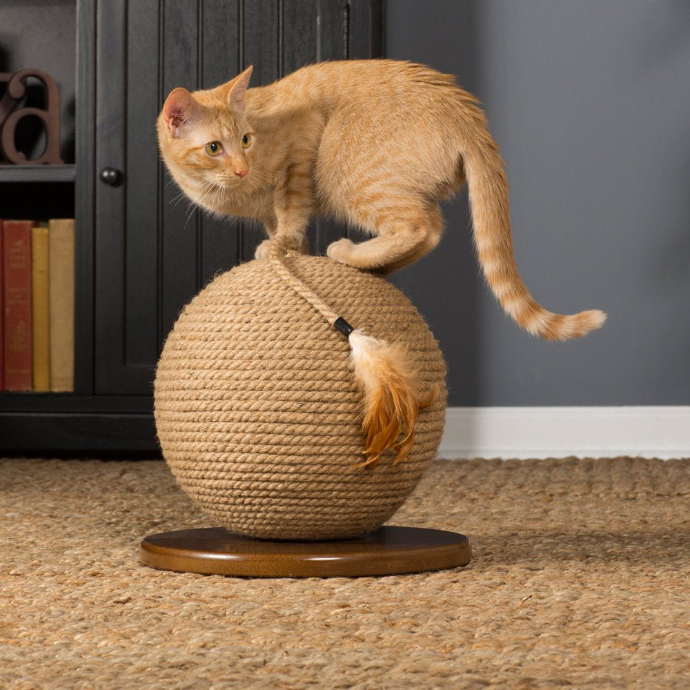 Prevue Pet Kitty Power Paws Sphere with Tassel Cat Toy Animals & Pet Supplies > Pet Supplies > Cat Supplies > Cat Toys Prevue   