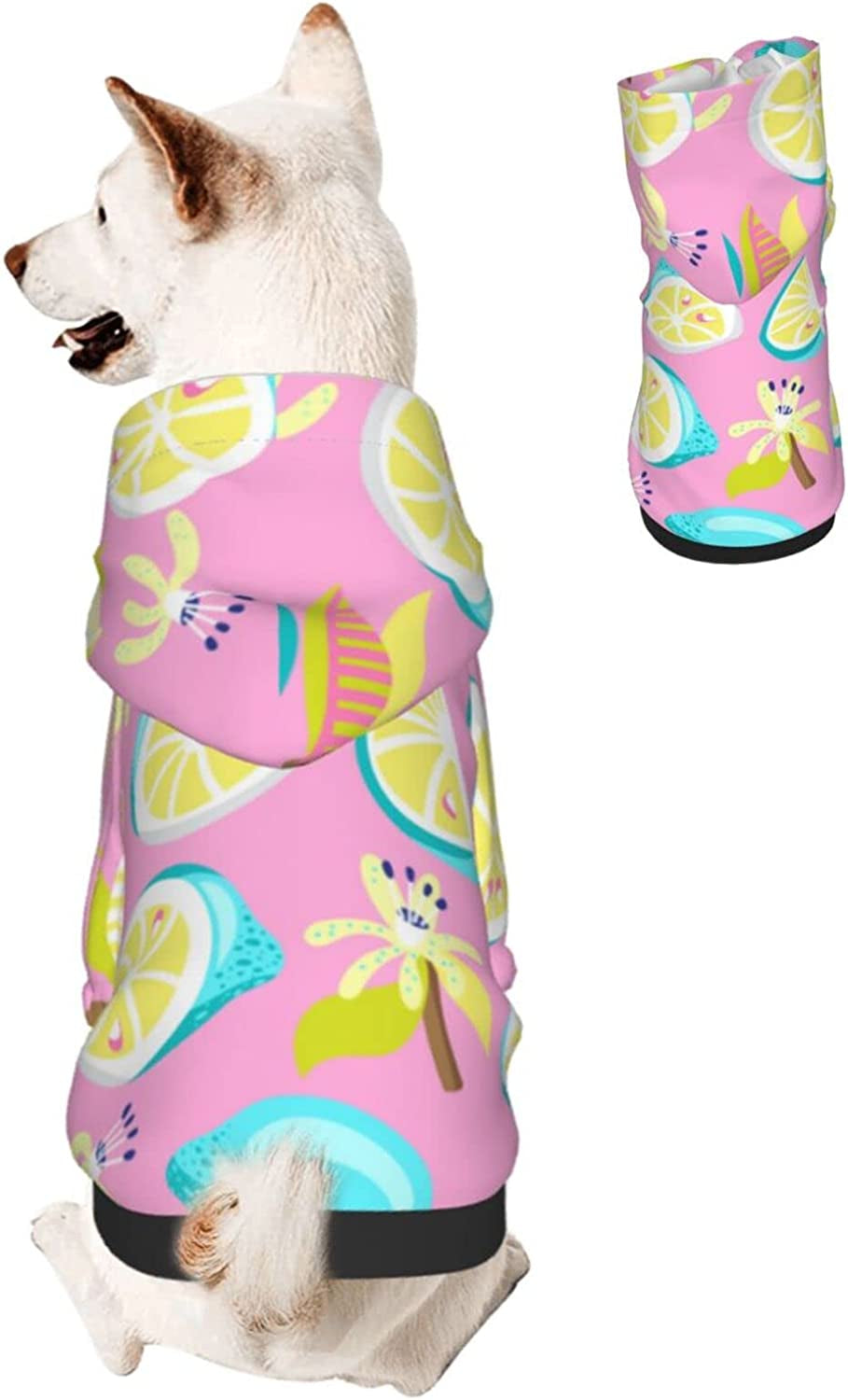 Dancing Girl Dog Hoodies, Pet Clothes Costumes, Eiffel Tower Pets Wear Hoodie Sweatshirt Outfit for Dogs Cats Outdoor (X-Large) Animals & Pet Supplies > Pet Supplies > Dog Supplies > Dog Apparel Heantstoy Flower Lemon Medium 