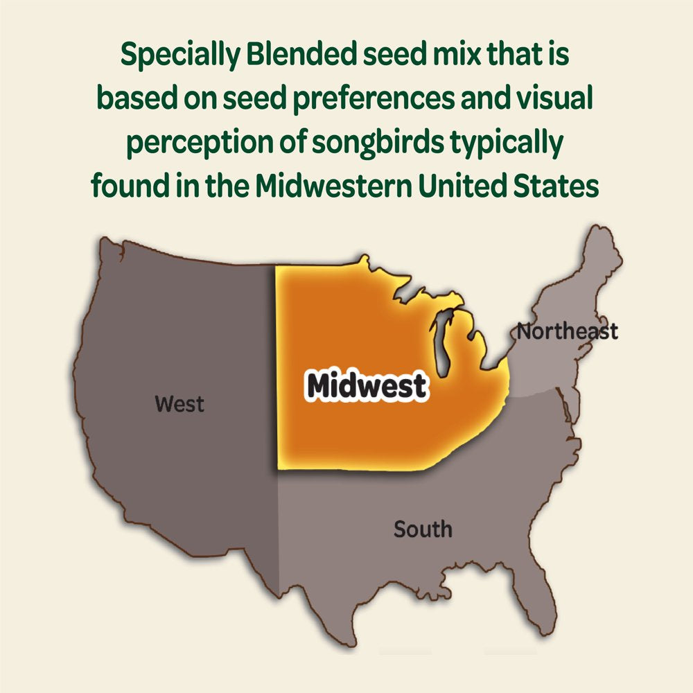 Kaytee Midwest Regional Blend, Wild Bird Feed and Seed, 7 Lbs. Animals & Pet Supplies > Pet Supplies > Bird Supplies > Bird Food CENTRAL GARDEN & PET COMPANY   