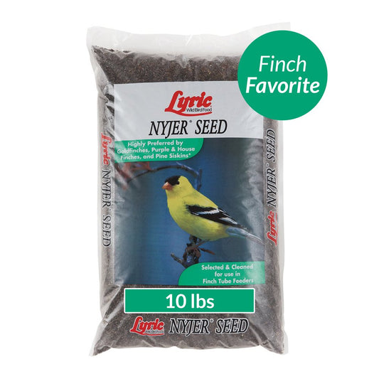 Lyric Nyjer Seed Wild Bird Seed Finch Food - 10 Lb. Bag Animals & Pet Supplies > Pet Supplies > Bird Supplies > Bird Food Lebanon Seaboard Corporation   