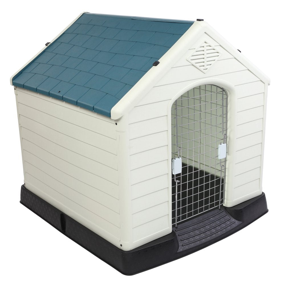 VINGLI Plastic Dog House for Small Medium Dog Animals & Pet Supplies > Pet Supplies > Dog Supplies > Dog Houses VINGLI 28"  