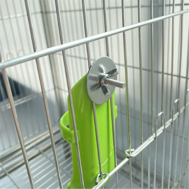 SUNRI Parrot Food Feeder Cuttlefish Bone Holder Parrot Feeding Supplies Plastic Bird Cage Stand Perch for Cockatiel Conure Animals & Pet Supplies > Pet Supplies > Bird Supplies > Bird Cages & Stands SUNRI   