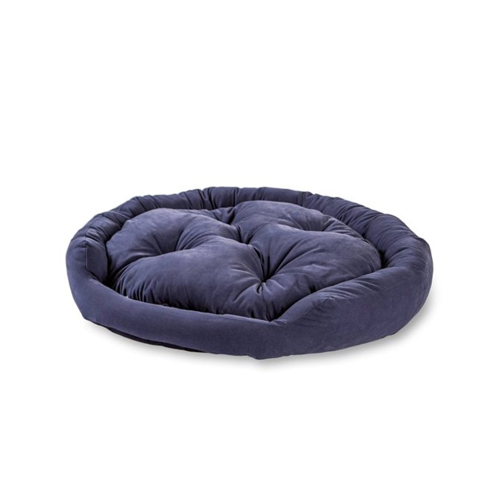 Donut Cat Bed, Denim, 24.00 X 24.00 X 8.00 Inches Animals & Pet Supplies > Pet Supplies > Cat Supplies > Cat Beds WIITULLY   