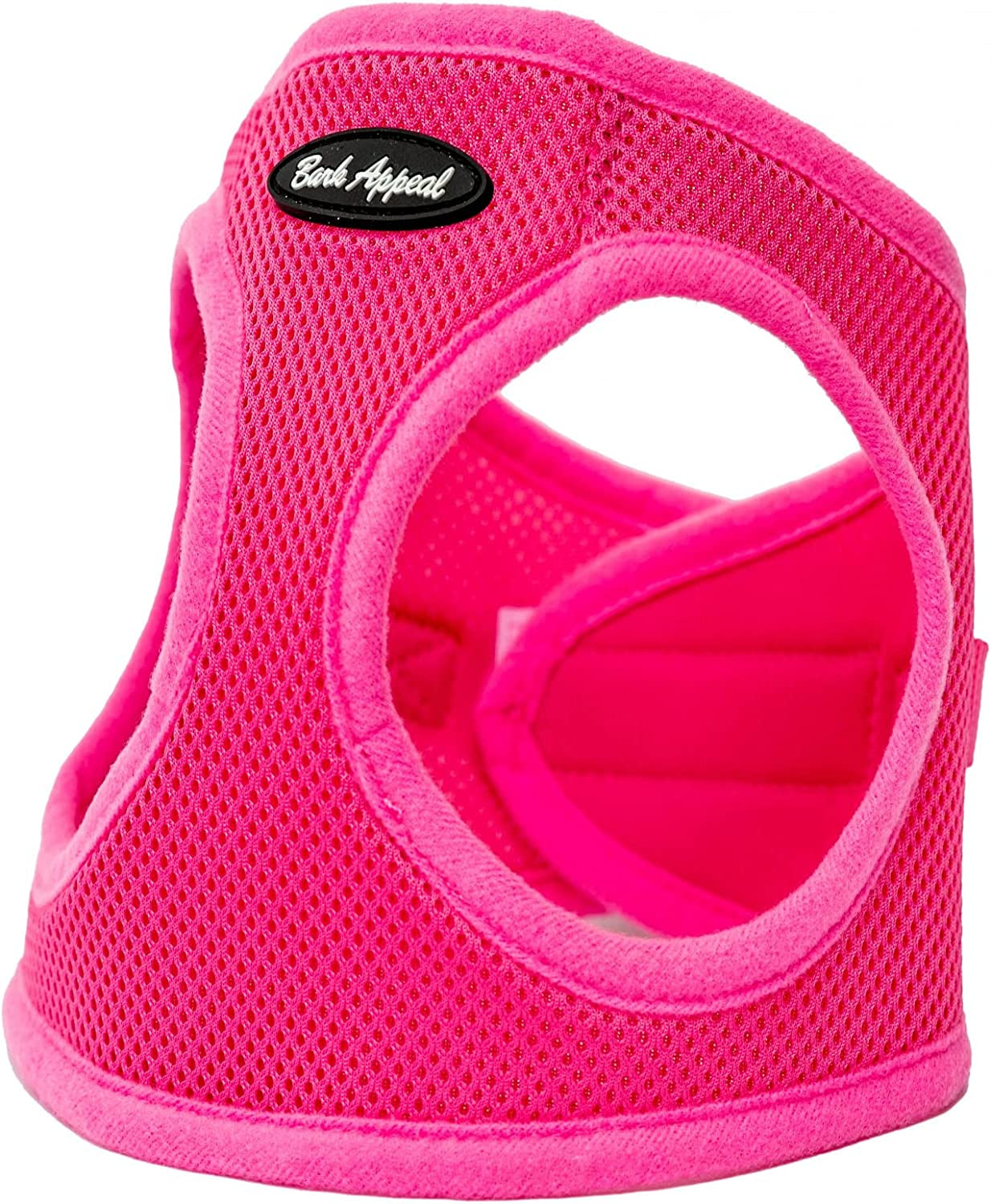 Bark Appeal Step-In Dog Harness, Mesh Step in Dog Vest Harness for Small & Medium Dogs, Non-Choking with Adjustable Heavy-Duty Buckle for Safe, Secure Fit – (Small, Pink) Animals & Pet Supplies > Pet Supplies > Dog Supplies > Dog Apparel Bark Appeal Pink X-Small 