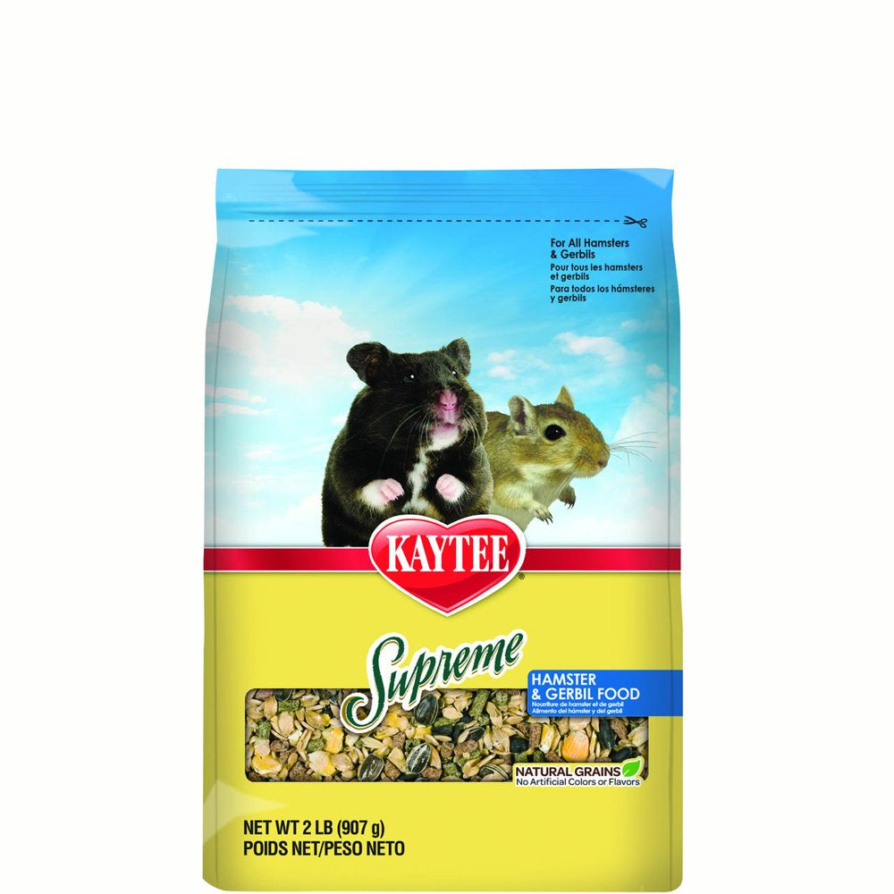 Kaytee® Supreme Hamster & Gerbil Food 2 Lbs Animals & Pet Supplies > Pet Supplies > Small Animal Supplies > Small Animal Food Central - Kaytee Products   