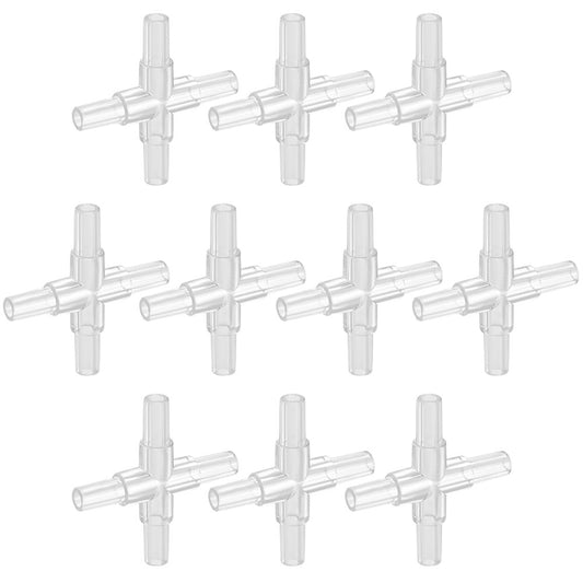 Aquarium Air Valve Connector,Plastic Inline Tubing,Cross,Valves,For 4Mm Fish Tank Pond Air Line 20Pcs Animals & Pet Supplies > Pet Supplies > Fish Supplies > Aquarium & Pond Tubing Unique Bargains   