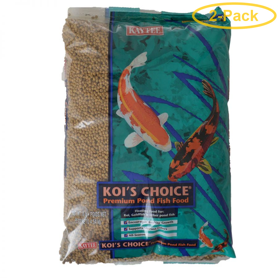 Kaytee Koi'S Choice Premium Koi Fish Food 10 Lbs - Pack of 2 Animals & Pet Supplies > Pet Supplies > Small Animal Supplies > Small Animal Food Kaytee   