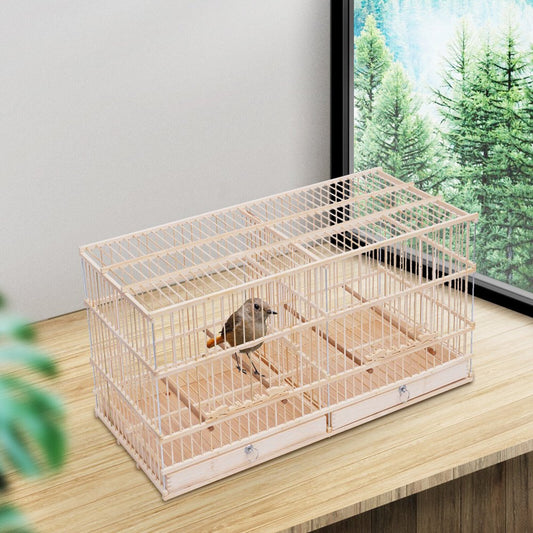 Flight Bird Cage Large Bird Cage Parrot Parakeet Conure Budgie Finch Home +Stand Animals & Pet Supplies > Pet Supplies > Bird Supplies > Bird Cages & Stands KE5UPT   