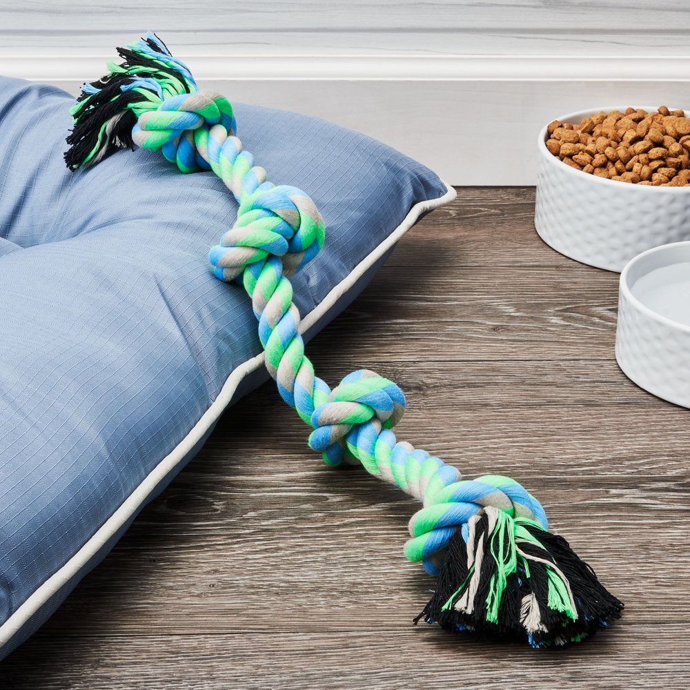 Vibrant Life Playful Buddy Large 4 Knot Rope Chew Toy