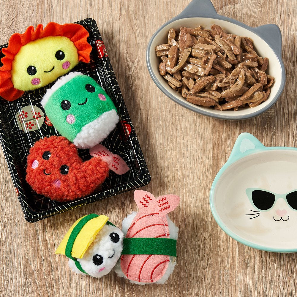 Vibrant Life Cat Toy - Bento Box Sushi with Catnip Animals & Pet Supplies > Pet Supplies > Cat Supplies > Cat Toys Vibrant Life   