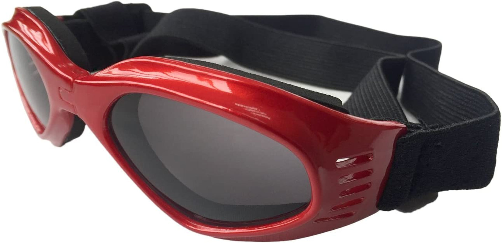 Mayto Dog Sunglasses Goggles Waterproof Windproof Snowproof Foldable Puppy Glasses with Flexible Straps (Red) Animals & Pet Supplies > Pet Supplies > Dog Supplies > Dog Apparel mayto   