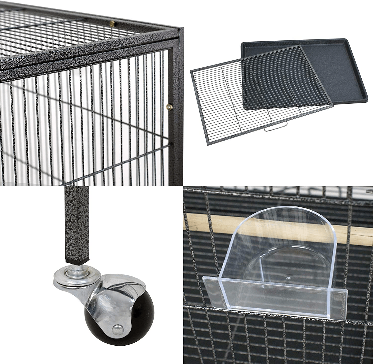Accessoires cage à oiseaux - Accessoires - OiseauxAbreuvoir calopsitte  7,5x15x5,5cm 1pcs) - Vadigran