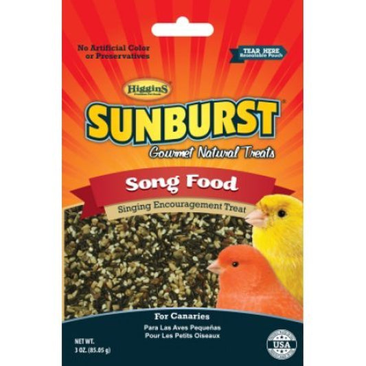 Higgins Sunburst Song Food Canary Bird Treat, 3 Oz Animals & Pet Supplies > Pet Supplies > Bird Supplies > Bird Food HIGGINS GROUP   