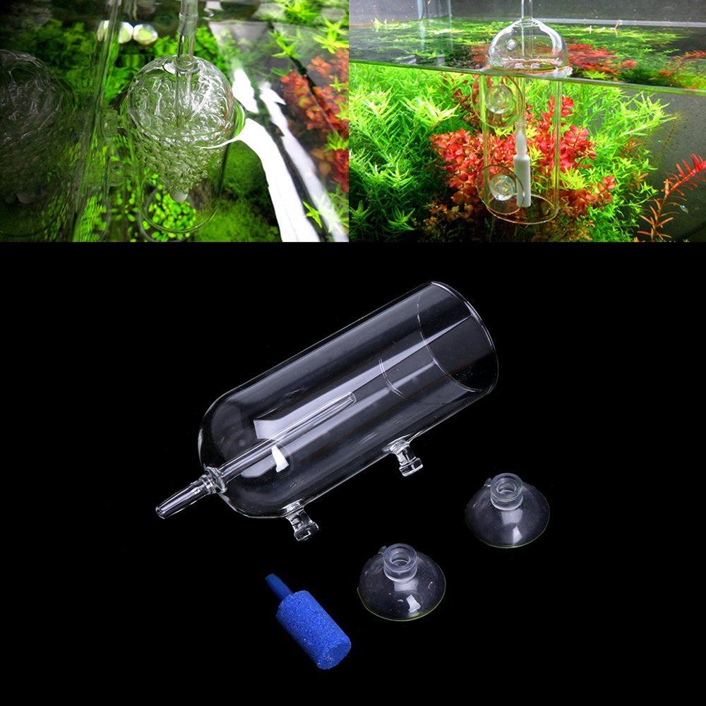 SUNRI Aquarium Glass CO2 Diffuser Bubble Air Stone Purge Oxygen Aeration Animals & Pet Supplies > Pet Supplies > Fish Supplies > Aquarium Air Stones & Diffusers SUNRI   