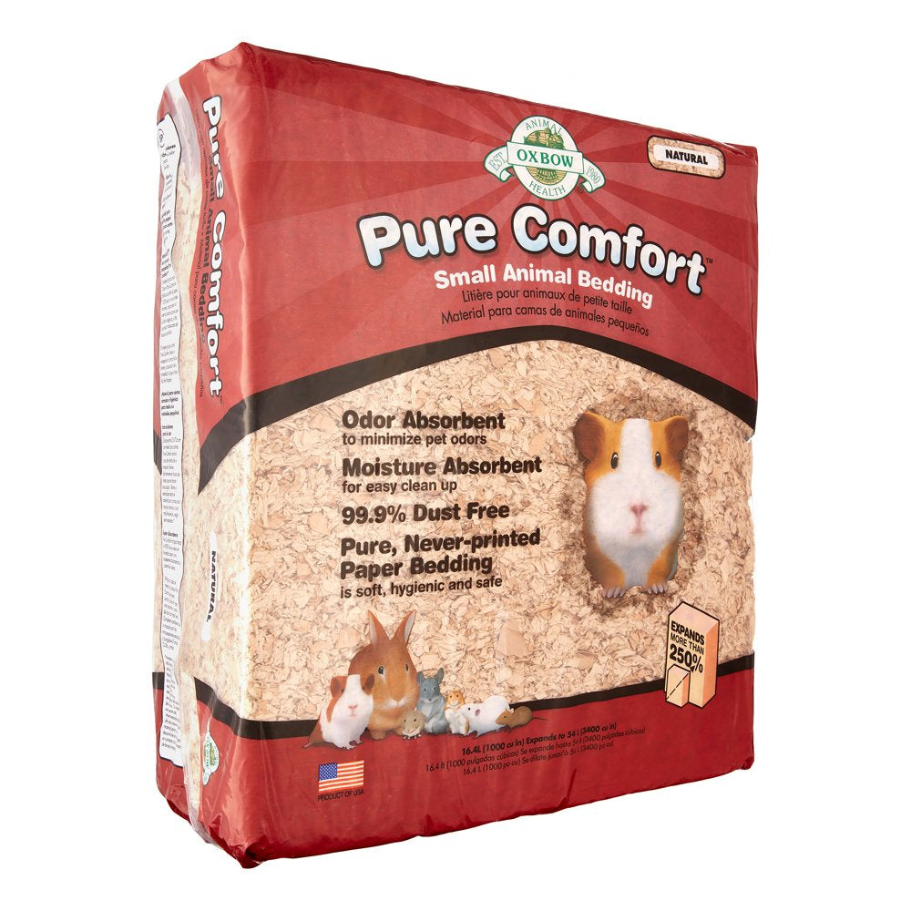 Oxbow Pure Comfort Small Animal Bedding, 54 L, Natural Animals & Pet Supplies > Pet Supplies > Small Animal Supplies > Small Animal Bedding Mars Petcare   