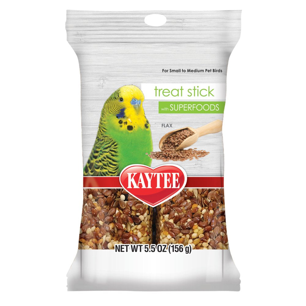 Kaytee Avian Superfood Treat Stick Flax 5.5 Ounces Animals & Pet Supplies > Pet Supplies > Bird Supplies > Bird Treats Central Garden and Pet   