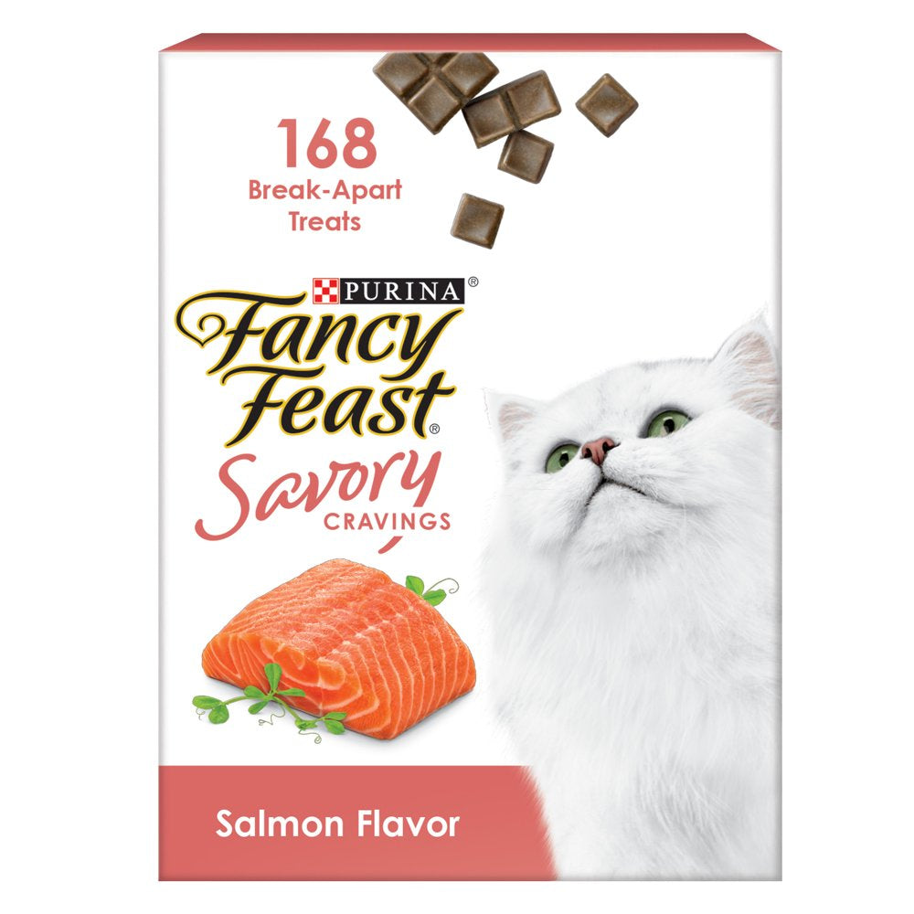 Fancy Feast Limited Ingredient Cat Treats, Savory Cravings Salmon Flavor, 1 Oz. Box Animals & Pet Supplies > Pet Supplies > Cat Supplies > Cat Treats Nestlé Purina PetCare Company 3 oz. 10 