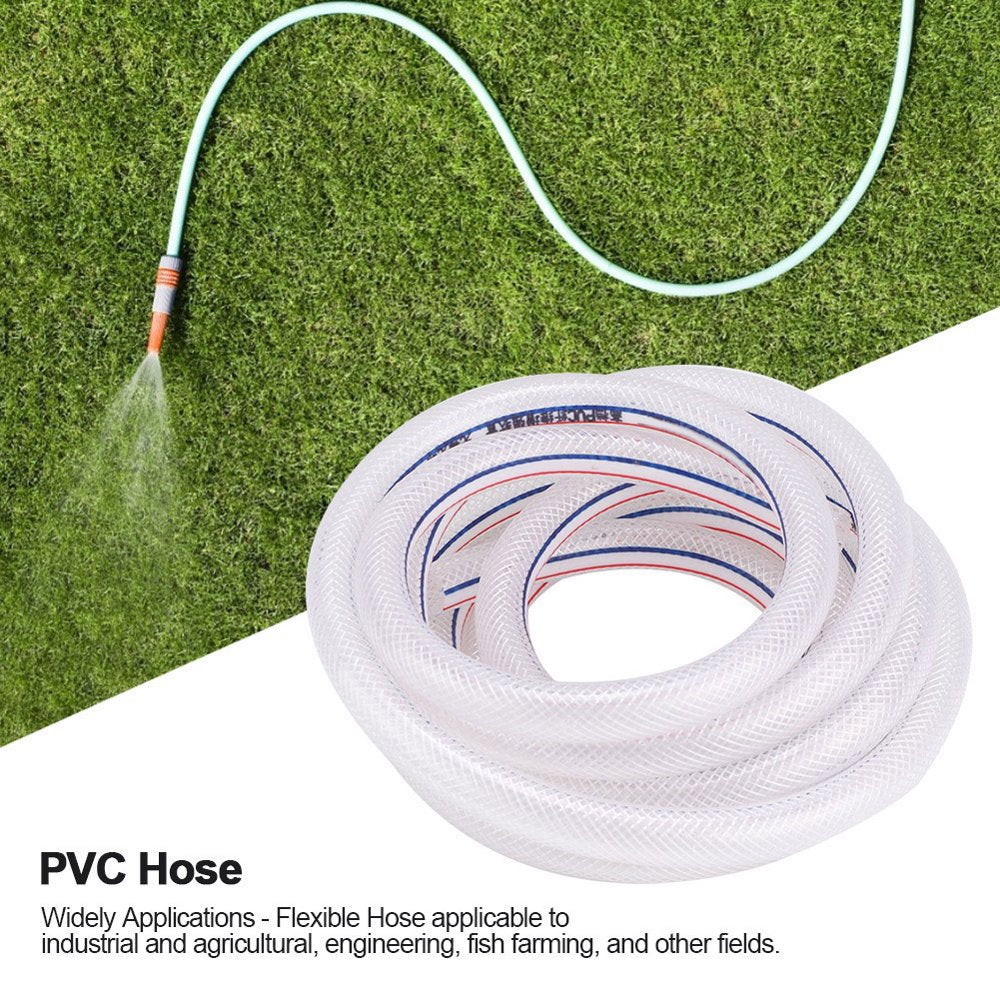 Flexible Hose, PVC Hose, Flexible Tube, PVC Irrigation Hose, 8/12Mm for Industrial and Agricultural Gardening Supplies Irrigation Accessories Garden Irrigation Animals & Pet Supplies > Pet Supplies > Fish Supplies > Aquarium & Pond Tubing YOUTHINK   