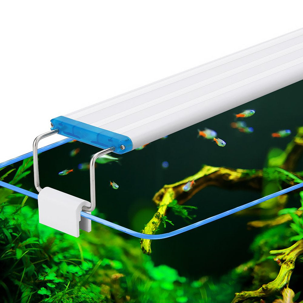 Aquarium Light Adjustable Support Aquatic Plant Lighting Aluminum Alloy Slim LED EU Plug Animals & Pet Supplies > Pet Supplies > Fish Supplies > Aquarium Lighting Rinhoo   