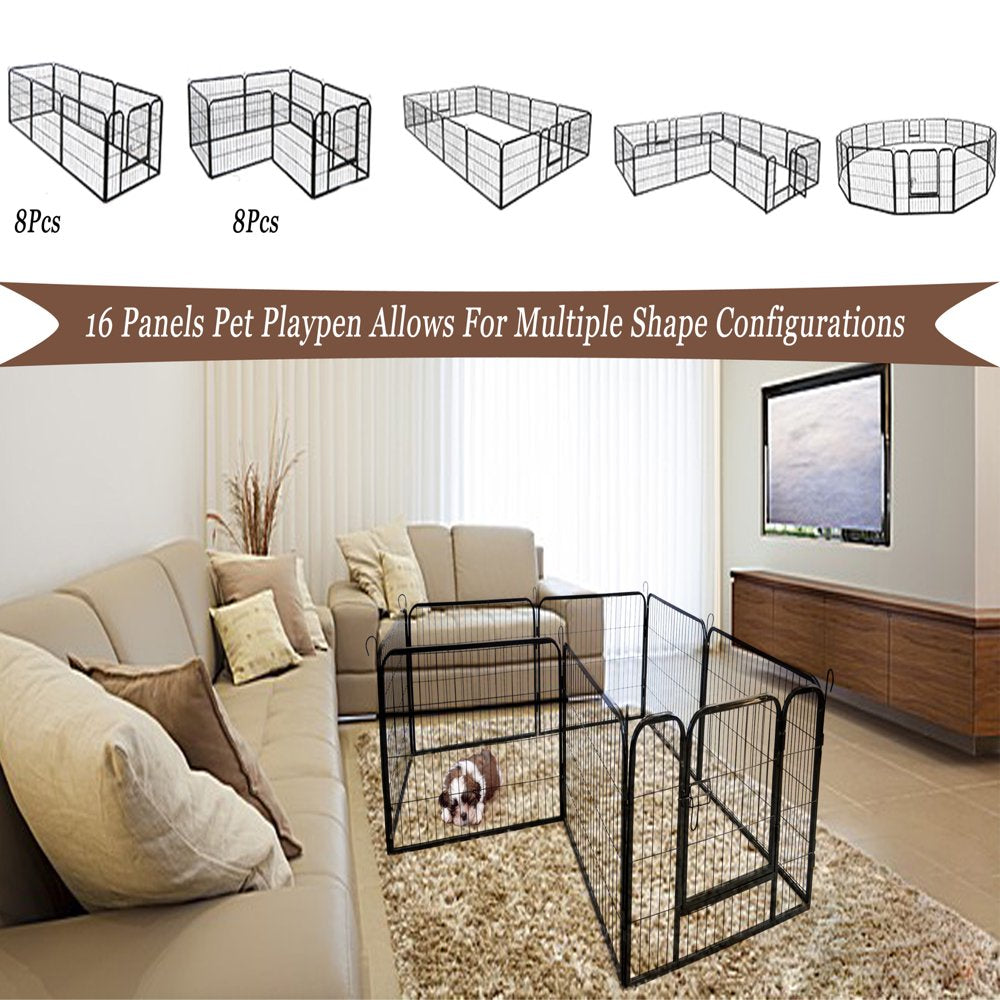 BORKE High Quality Wholesale Cheap Best Large Indoor Metal Puppy Dog Run Fence / Iron Pet Dog Playpen Animals & Pet Supplies > Pet Supplies > Dog Supplies > Dog Kennels & Runs BORKE   