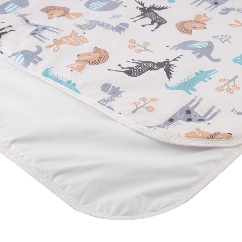 Urine Mat Liner 75 X 120Cm 3Layers Cotton Waterproof Baby Urine Pad Mat Bed Nappy Linerbeige Deer Animals & Pet Supplies > Pet Supplies > Dog Supplies > Dog Diaper Pads & Liners LHCER   