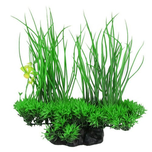 Bluelans Green Artificial Decor Long Leaf Plant Fake Water Grass for Aquarium Fish Tank Animals & Pet Supplies > Pet Supplies > Fish Supplies > Aquarium Decor Bluelans   