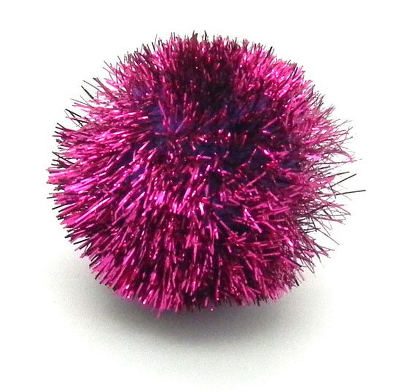 Tuff Kitty Puff Sparkle Ball Cat Toy, 6 Pack Animals & Pet Supplies > Pet Supplies > Cat Supplies > Cat Toys Tuff Kitty Puff   