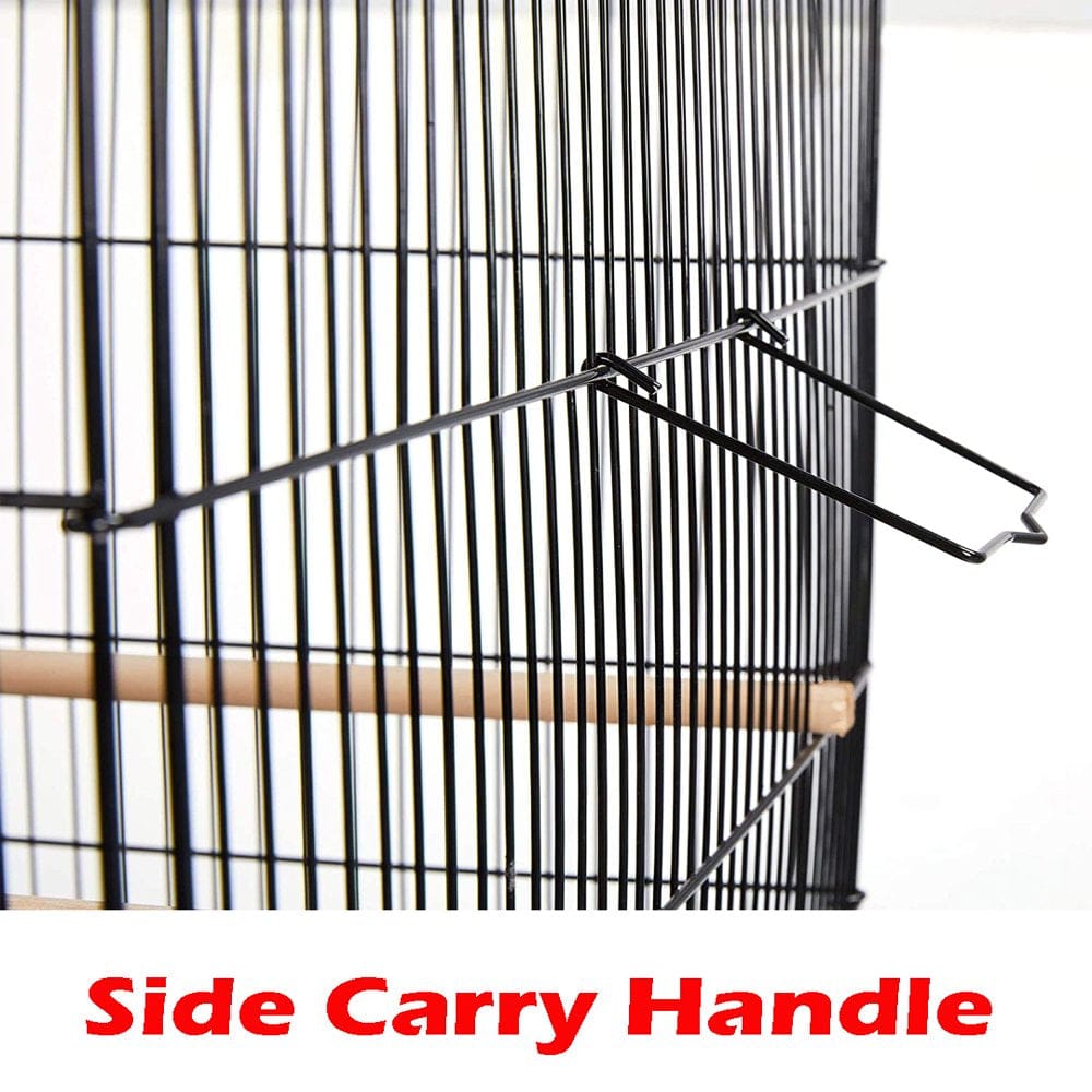 55" Extra Large Multiple Flight Bird Breeding Breeder Cage Tight 3/8-Inch Bar Spacing with Removable Rolling Stand for Aviary Budgie Canary Finch Animals & Pet Supplies > Pet Supplies > Bird Supplies > Bird Cages & Stands Mcage   