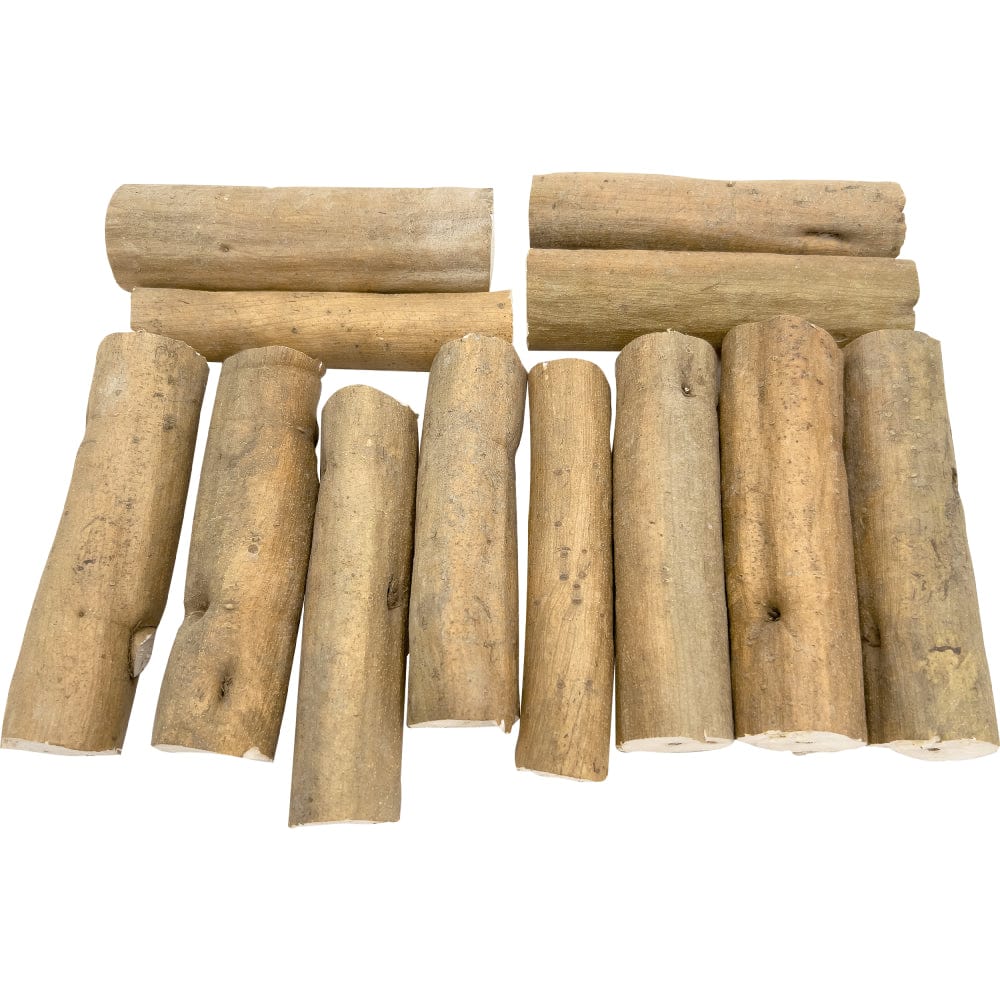 5506 Natural Sola Skin Log PK12 M&M Bird Toys - Large Easy to Chew Natural Logs with Skin Animals & Pet Supplies > Pet Supplies > Bird Supplies > Bird Toys M&M Bird Toys Natural Bark Sola Log Natural Bark 12