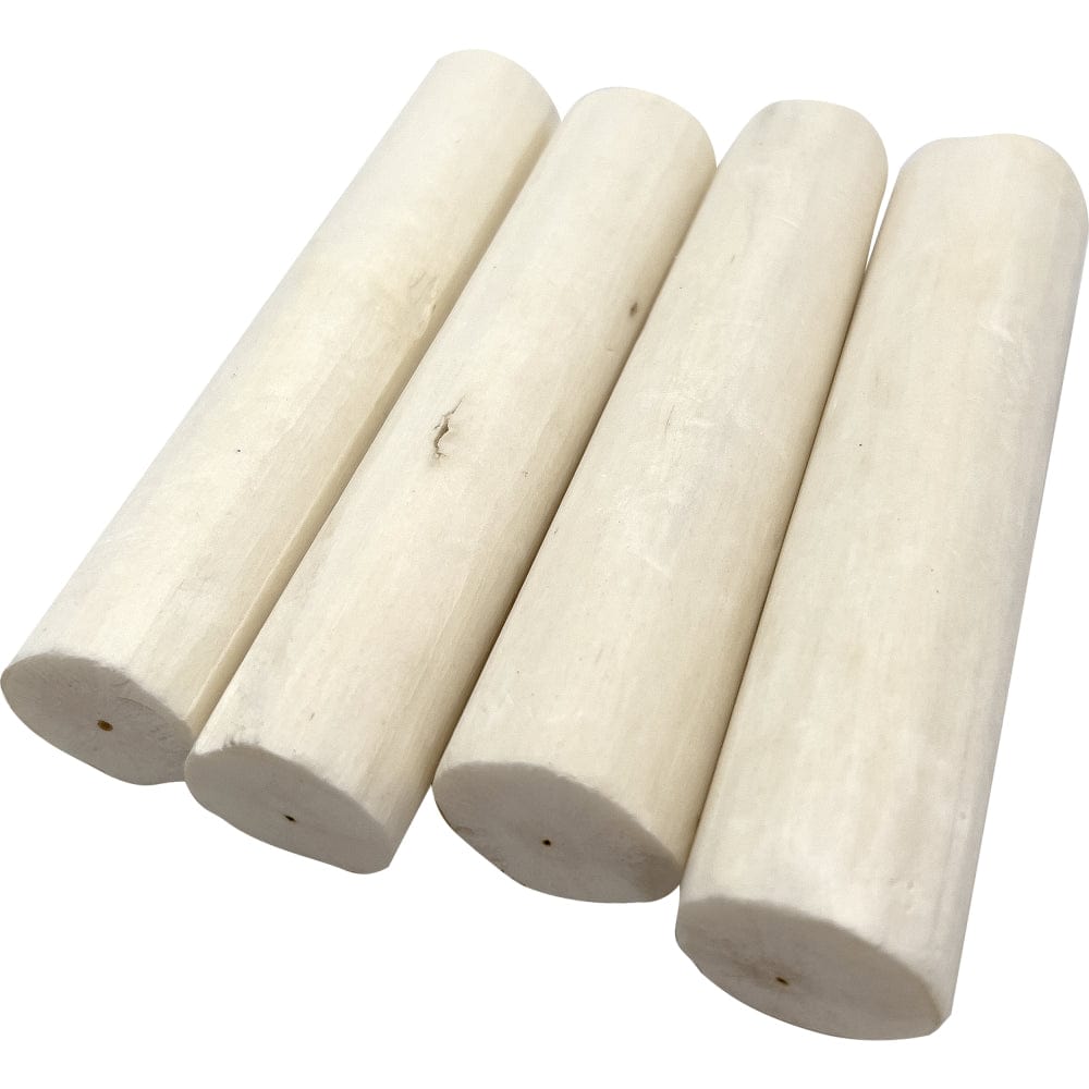 5506 Natural Sola Skin Log PK12 M&M Bird Toys - Large Easy to Chew Natural Logs with Skin Animals & Pet Supplies > Pet Supplies > Bird Supplies > Bird Toys M&M Bird Toys Skinless Sola Log Skinless White 4